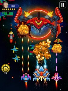 Space Shooter – Galaxy Attack Mod APK (Unlimited Money Version 1.904) 3