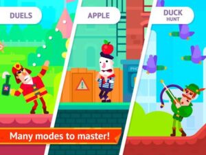 Bowmasters Mod APK – Unlimited Coins, Gems & Premium Unlocked (v9.1.2) 1