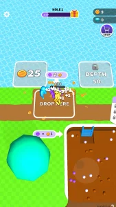 Dig Deep MOD APK – Unlimited Coins & Free Workers 1