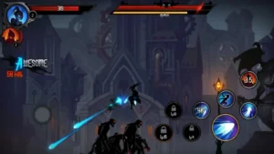 Shadow Knight MOD APK – Immortality, No Cooldowns & Unlimited Money 3