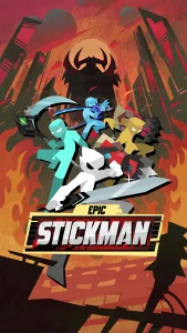 Epic Stickman MOD APK – Unlimited Money, All Weapons & Characters Unlocked 1