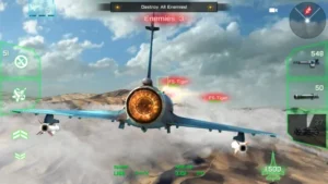Ace Fighter MOD APK – Unlimited Money, Missiles & Unlocked Jets 3